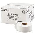 3.3 in. x 1200 ft. 1-Ply JRT Jumbo Bath Tissue - White (12/Carton) New