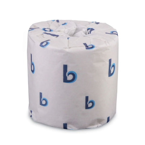 Boardwalk 2-Ply Toilet Tissue, Septic Safe, White, 400 Sheets/Roll, 96 Rolls/Car